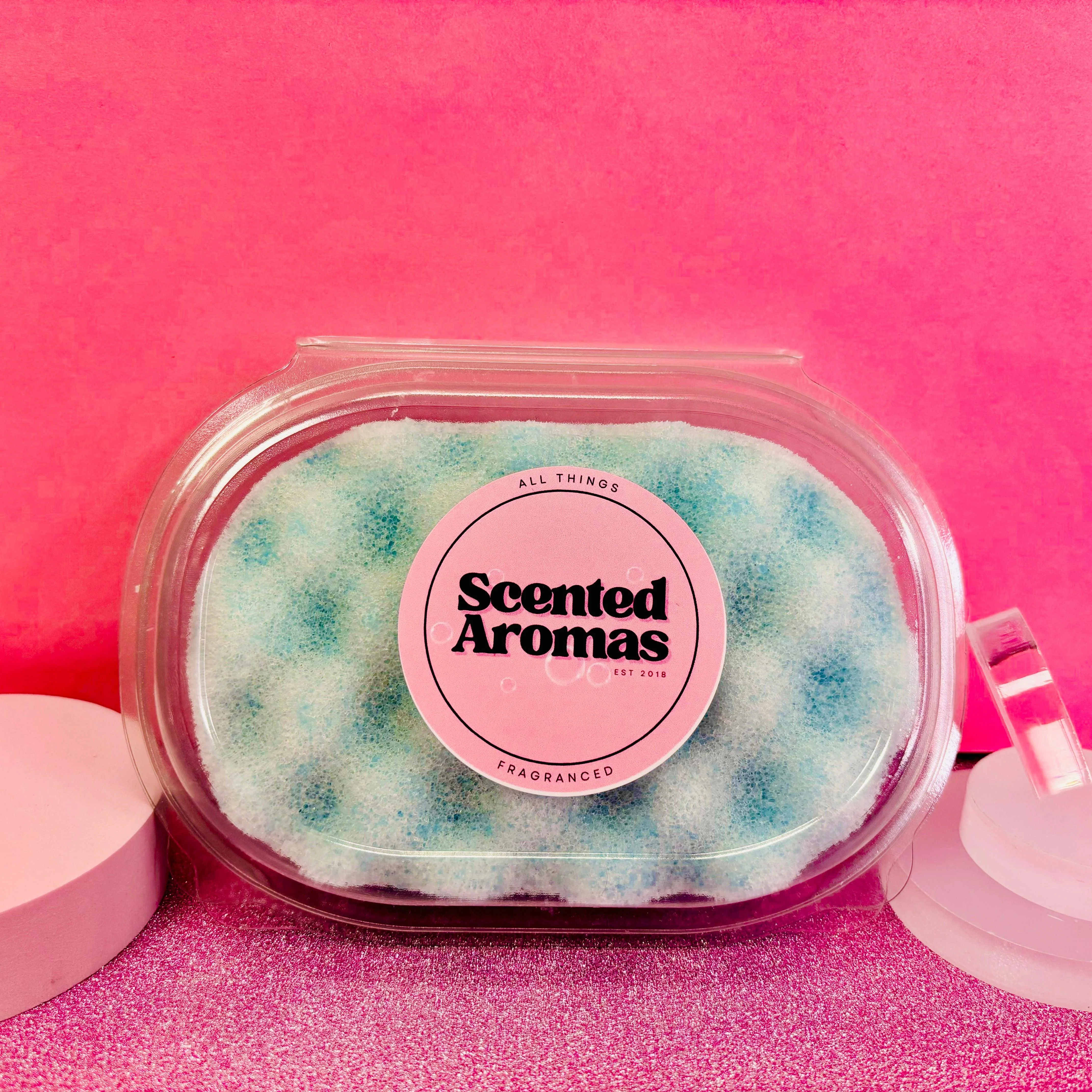 Savage Men's Exfoliating Soap Sponge - Woody Aftershave Fragrance