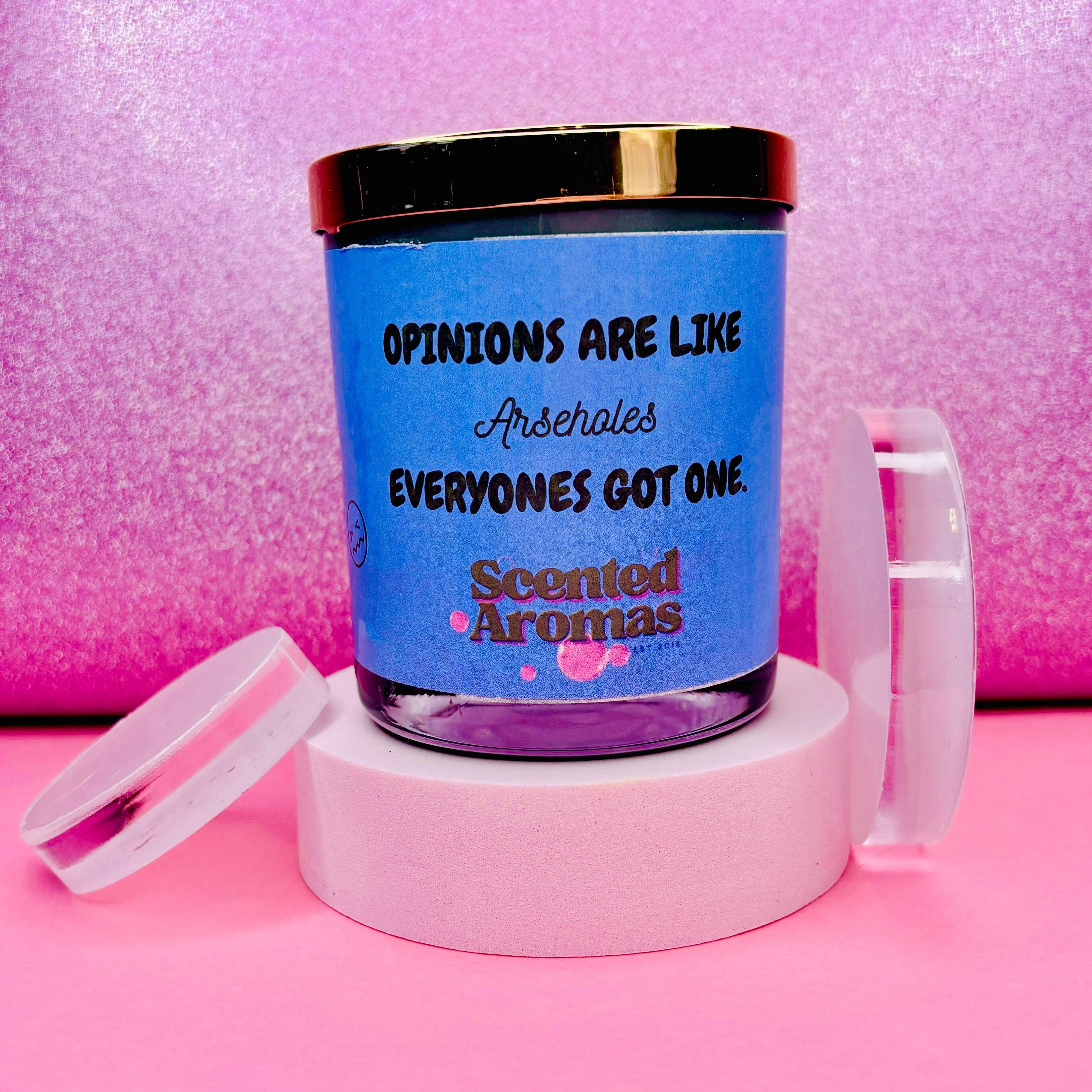 Oh So Opinionated Funny Quote Candle 200g - Sarcastic Humour Gift