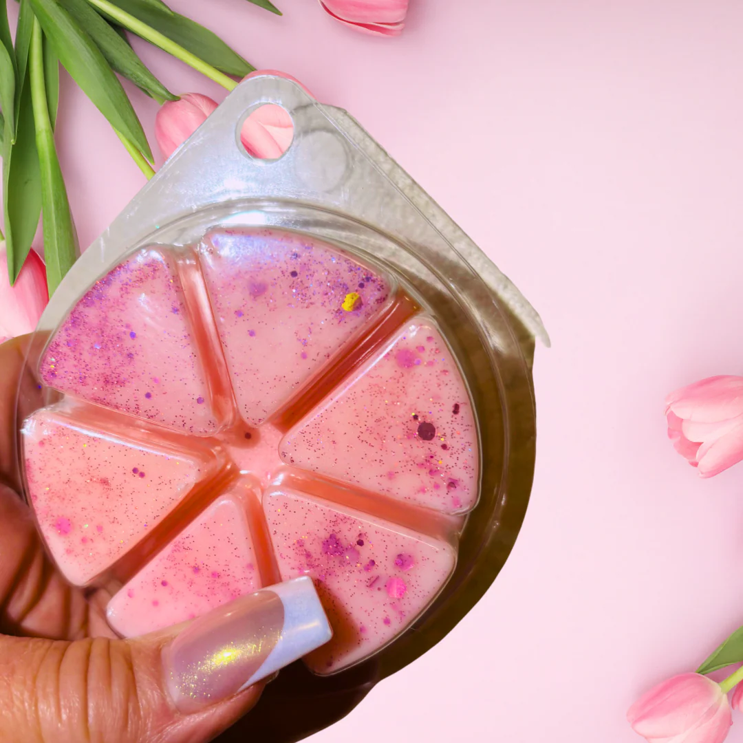 Pink Tulip and Jasmine Wax Melts 85g - Image 3