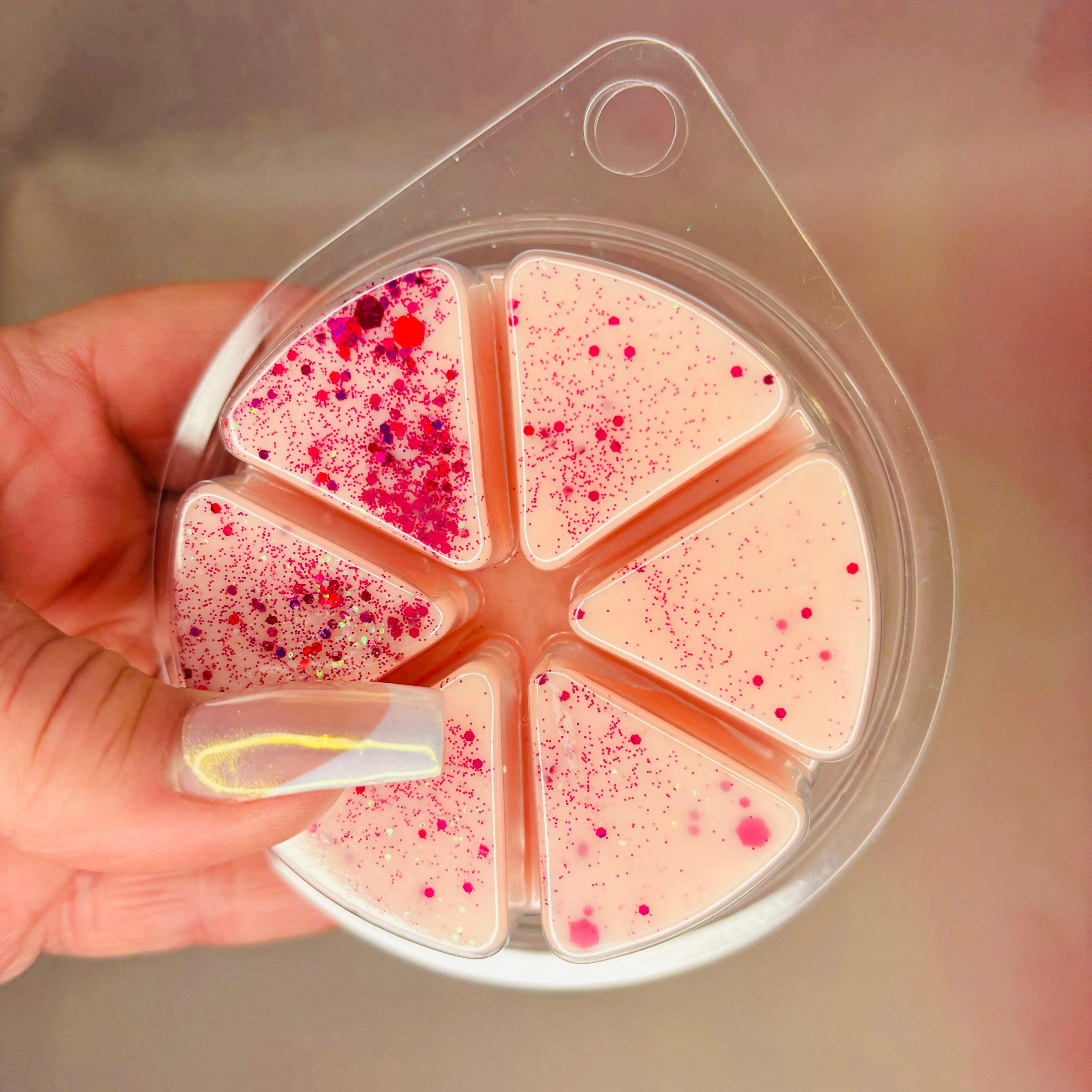 Rhubarb and Rose Wax Melt 85g - Image 3