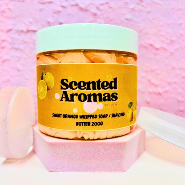 Sweet Orange Whipped Soap 200g